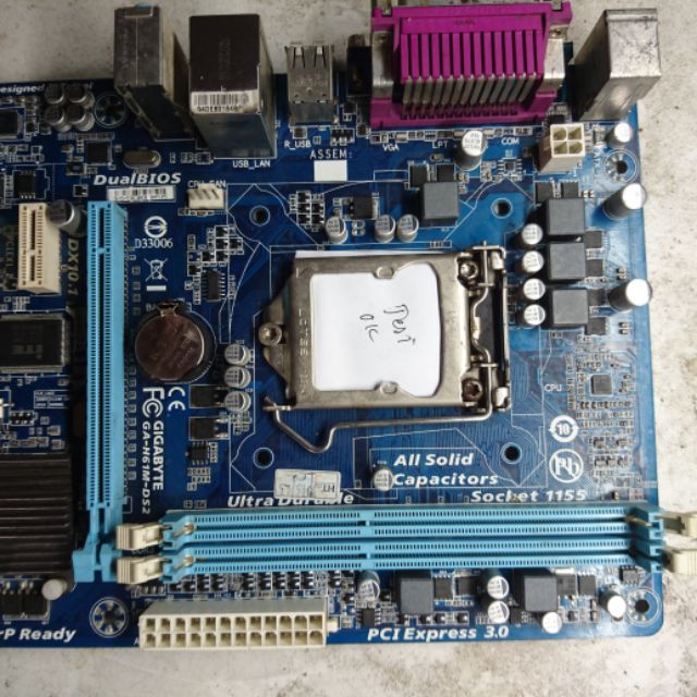 Thanh lý Main Gigabyte H61M - DS2 rev 3.0 (ko có chặn main)