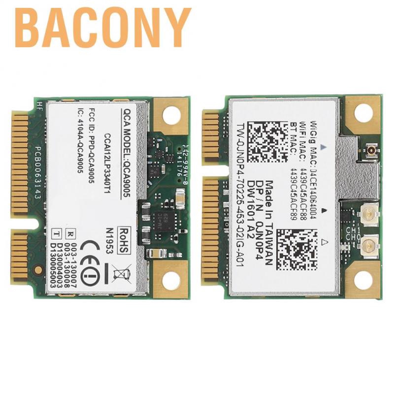 Thẻ mạng không dây Bacony 7Gbps Bluetooth 4.0 2 kênh 2.4/5G dành cho Qualcomm QCA9005