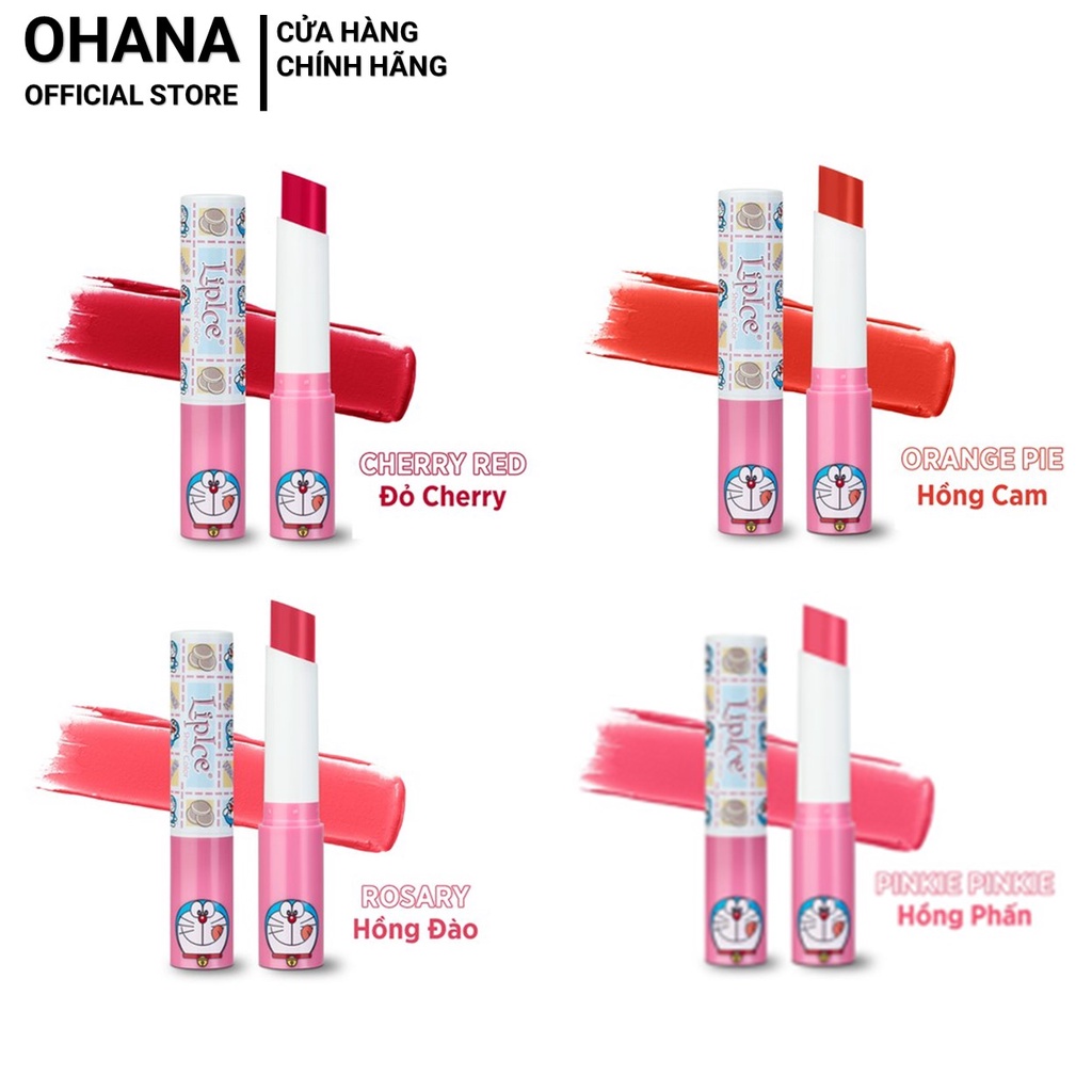 Son Dưỡng Có Màu Doraemon LipIce Sheer Color Dorayaki 2.4g