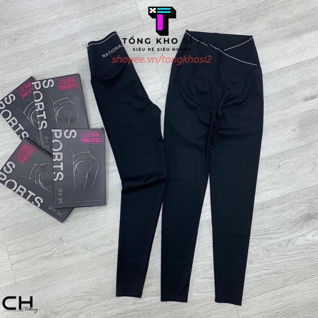 PVN39029 Quần legging nữ cạp cao chất umi loại 1 gen bụng cho nữ hàng Quảng Châu T2