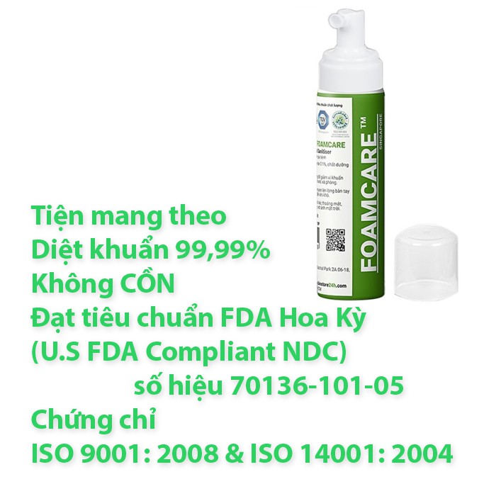 [Q6] Nước Rửa Tay Khô Vi Sinh Tạo Bọt Foamcare (Biophan) | BigBuy360 - bigbuy360.vn