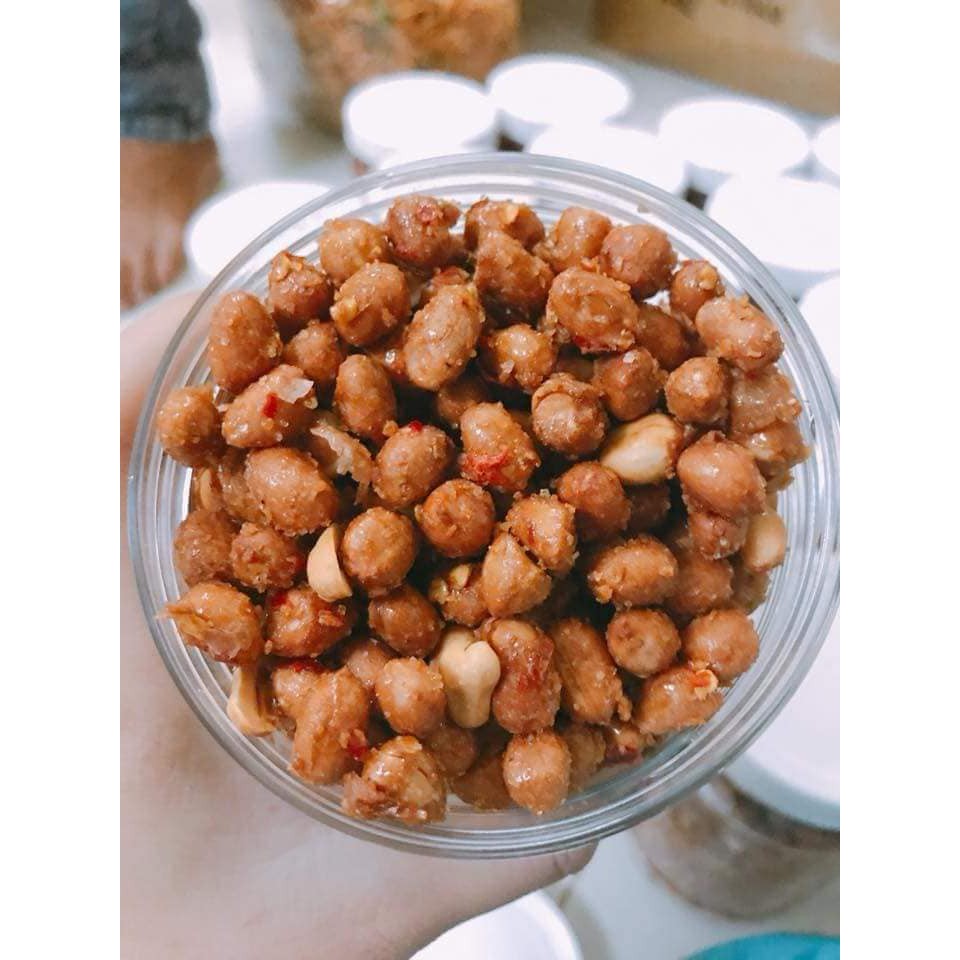 1KG ĐẬU PHỘNG (LẠC) RANG TỎI ỚT SIÊU NGON, GIÒN _DATE MỚI _SẴN KHO