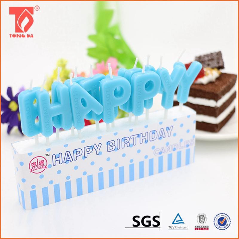 Nến sinh nhật chữ Happy birthday cực đẹp