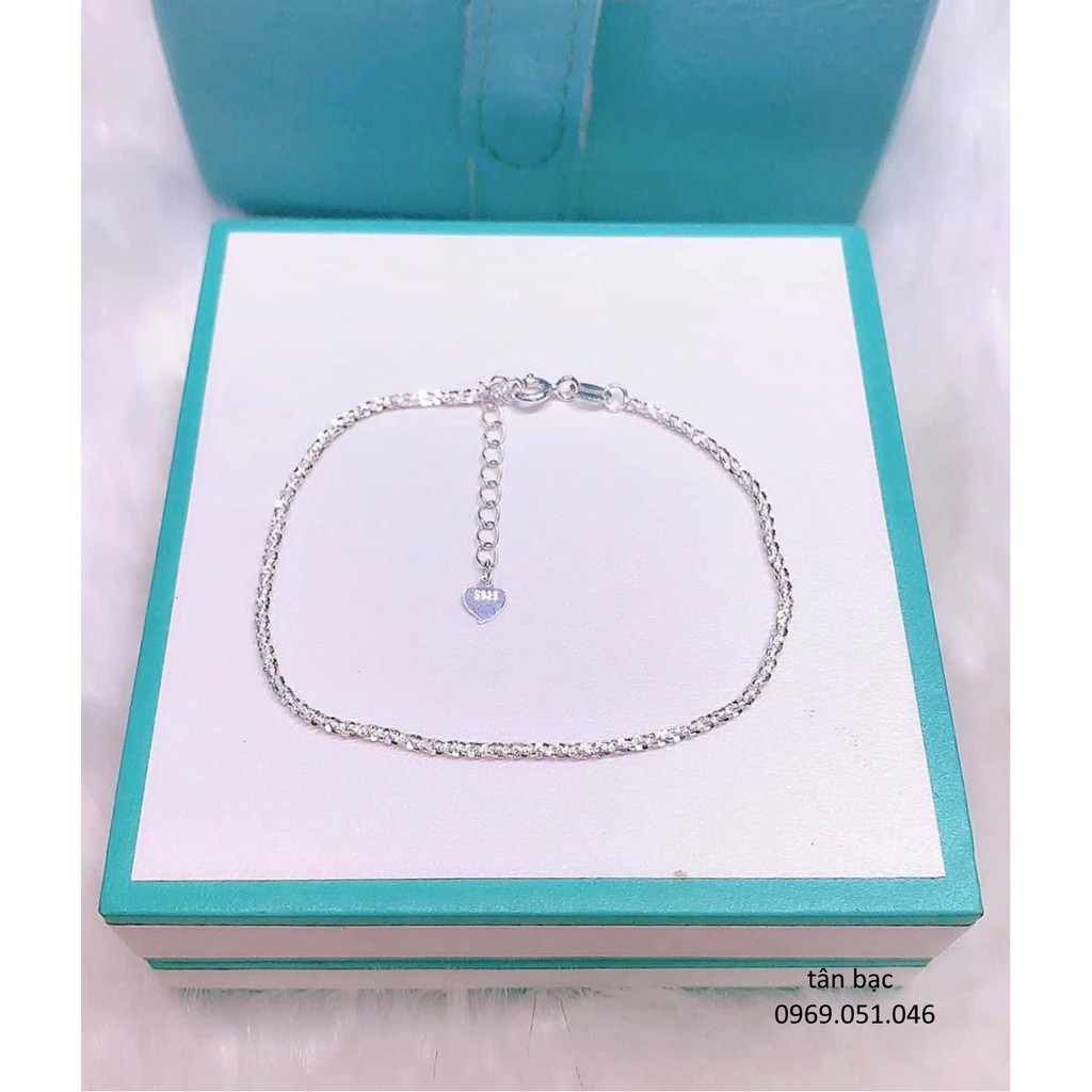 lắc tay bạc 925 , dạng soắn sáng đẹp , hót hít nhất năm nay