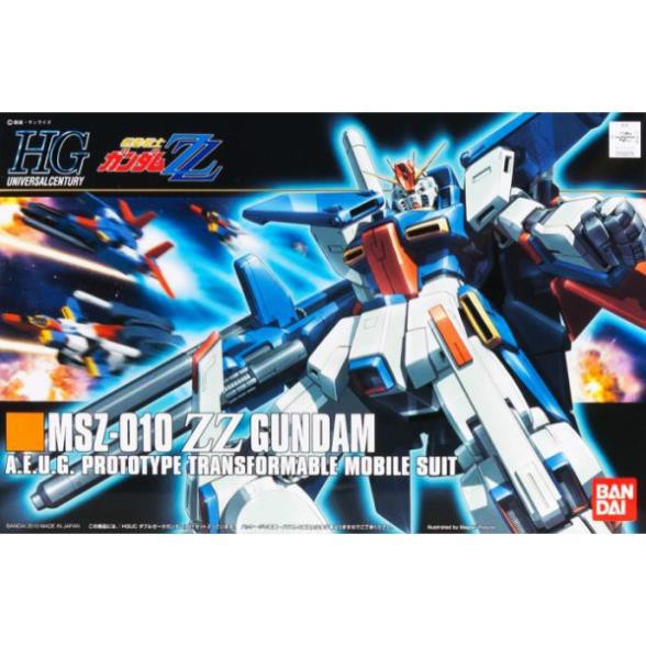 Mô hình lắp ráp HG UC MSZ-010 ZZ Gundam Bandai - Hàng chính hãng - mô hình lắp ghép gundam