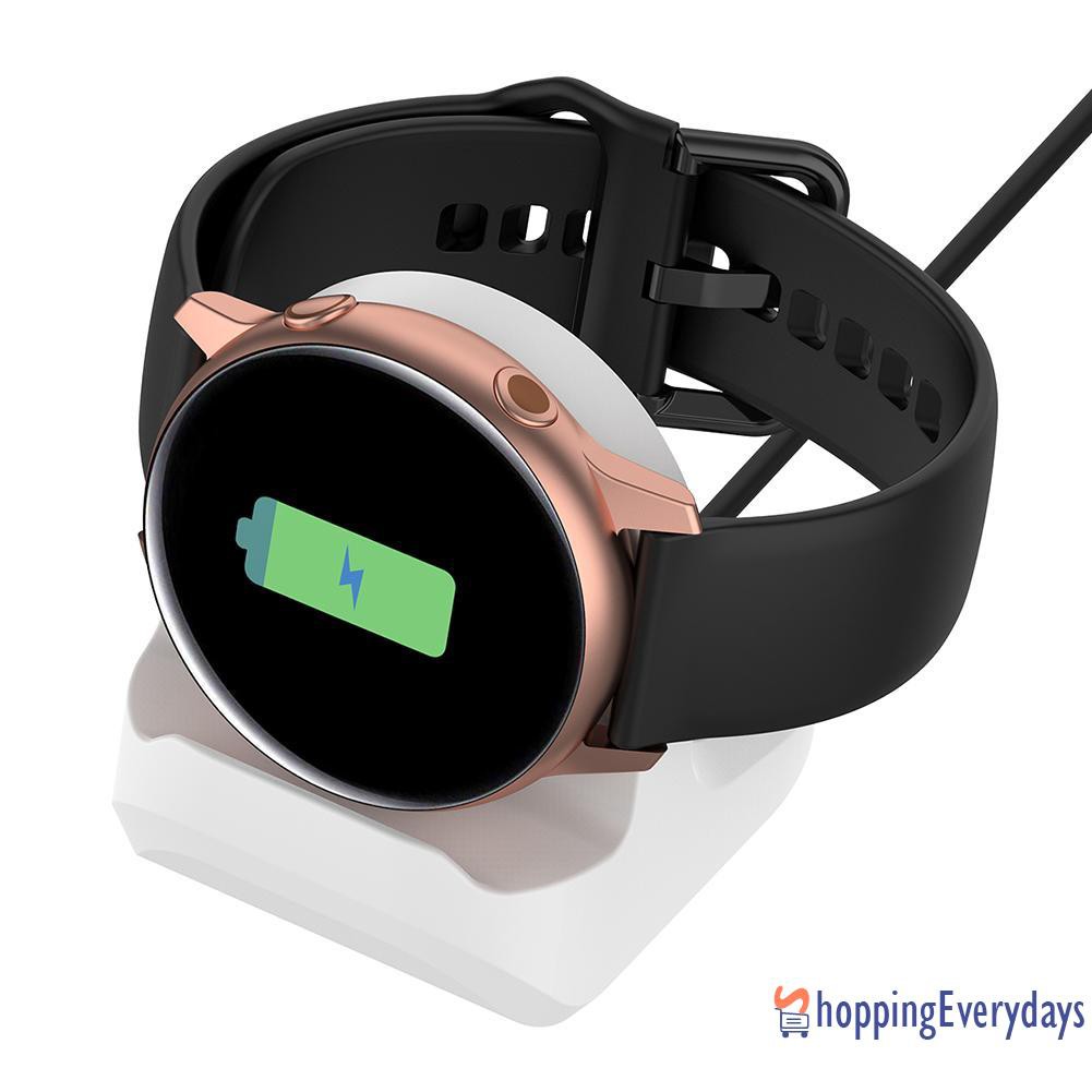 Đế Sạc Đồng Hồ Thông Minh Samsung Galaxy Watch Active 2 Bằng Silicone