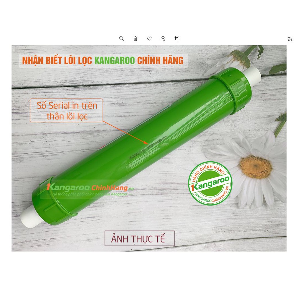 Lõi Lọc Nước Kangaroo Số 8 - Lõi Đá Maifan Cam Kết Chính Hãng, Đổi Trả Trong Vòng 7 Ngày ---  Lõi Lọc Kangaroo Maifan