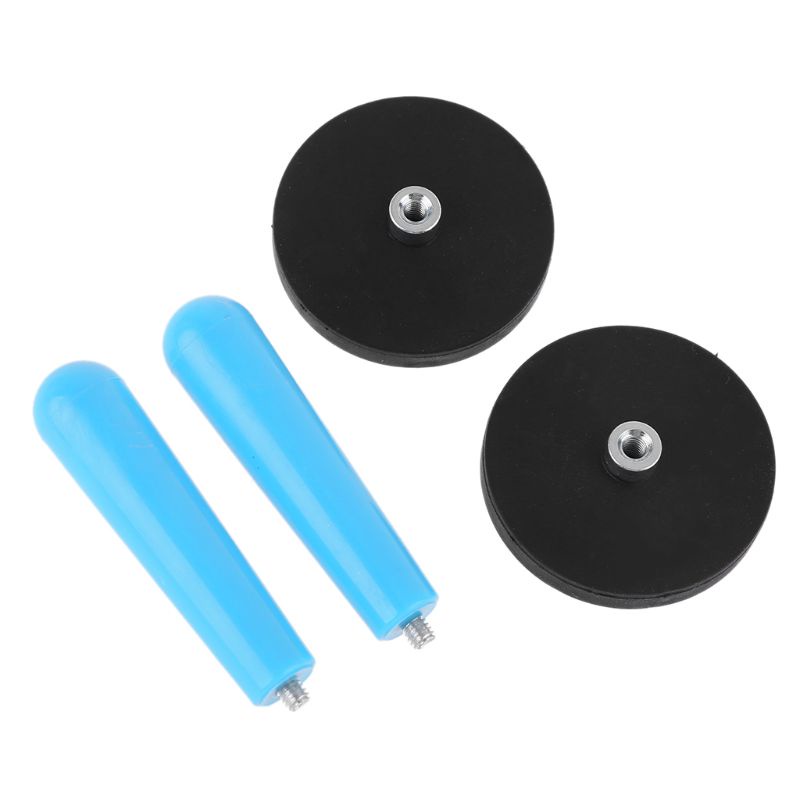 Aoto Bộ 2 Giá Đỡ Nam Châm Quấn Xe Hơi Làm Thủ Công Vinyl Màu Nâu