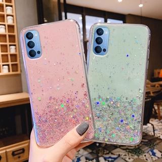 Ốp điện thoại oppo Reno 5 5pro 5G Soft TPU Motif Bầu trời đầy sao Vỏ oppo Reno5 pro vỏ