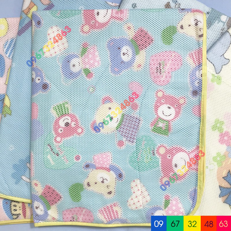 [Mã 77FMCGSALE1 giảm 10% đơn 250K] Lót chống thấm LƯỚI TO ĐẸP 4 lớp cho bé