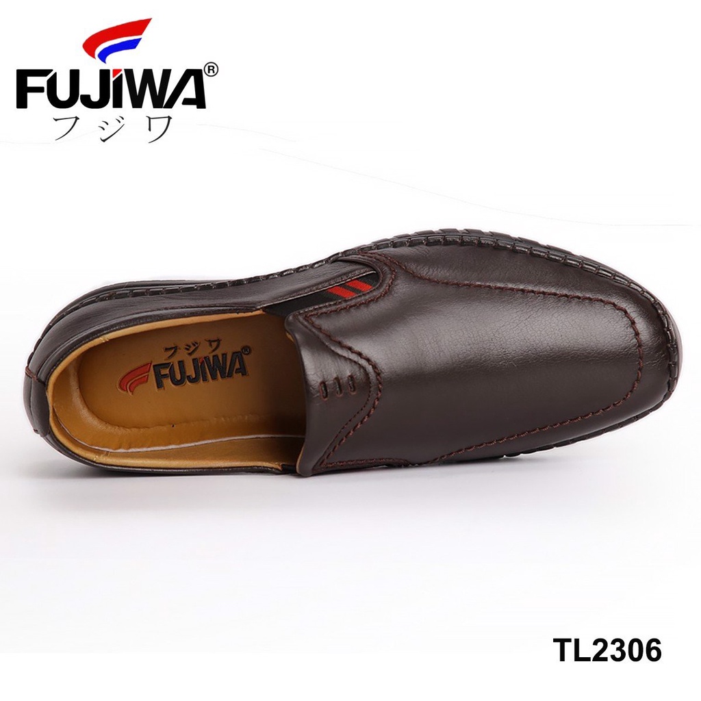 Giày Lười Nam Da Bò FUJIWA - TL2306. Lót Giày Rất Êm Chân. Được Đóng Thủ Công (Handmade). Size:  38, 39, 40, 41, 42, 43