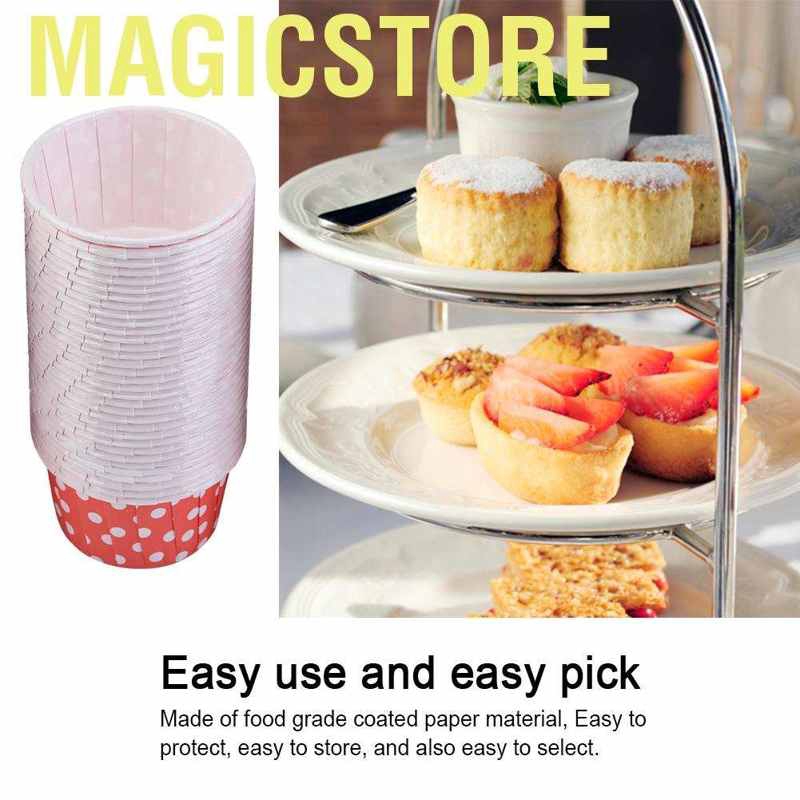 Set 100 Cốc Giấy Làm Bánh Cupcake