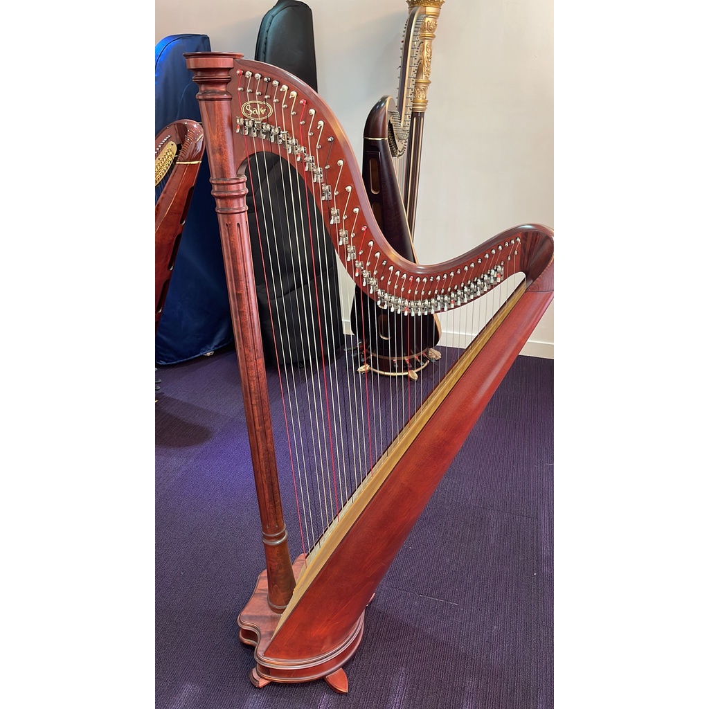 (HÀNG NHẬP KHẨU) ĐÀN HARP SALVI ANA 40 DÂY CHERRY COLOR THANH LÝ CHẤT LƯỢNG CỰC TỐT GIÁ CỰC MỀM