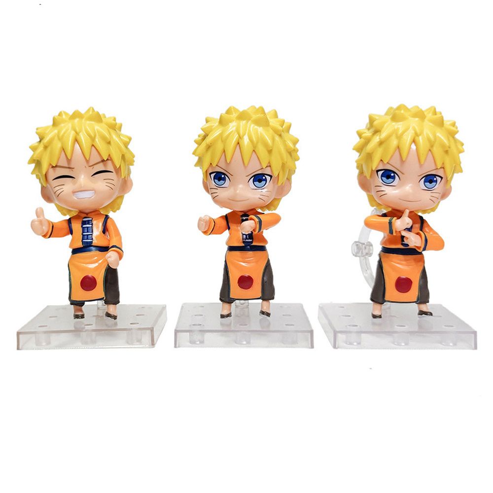 Set 3 Mô Hình Nhân Vật Naruto Shippuden Bằng Pvc