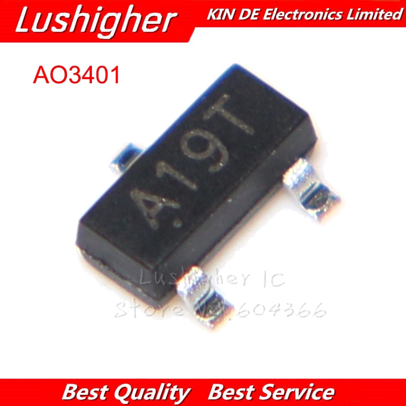 AO3401 SOT-23 20 CÁI MOSFET P-Channel A19T và pxb6