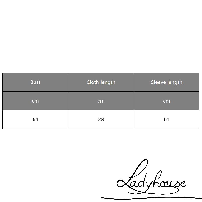 Áo Croptop Dệt Kim Tay Phồng Dài Màu Trơn Cổ Chữ V Phối Dây Rút Thời Trang Cho Nữ