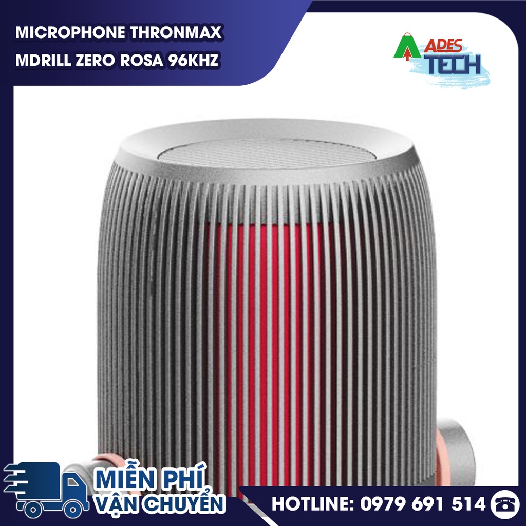 Microphone Thronmax Mdrill Zero Rosa 96Khz | Micro M4 Rosa