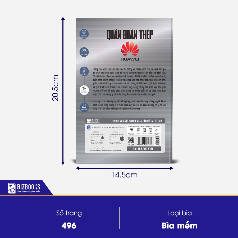 BIZBOOKS - Sách Quân đoàn thép Huawei