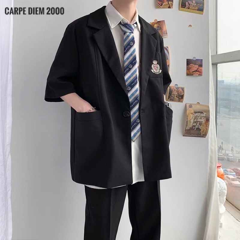 San Jose Summer Uniform - set đồ unisex mùa hè lịch sự blazer ngắn tay