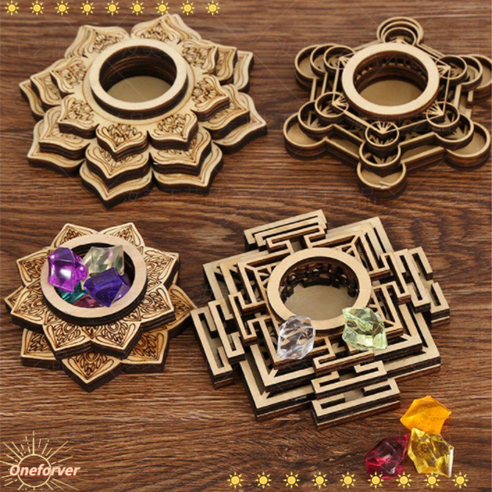 Đế Gỗ Mãi Mãi Hợp Thời Trang Mới|Đồ Trang Trí Bằng Gỗ Chạm Khắc Hình Hoa Sen Độc Đáo