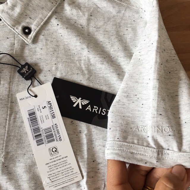 Áo Polo Aristino APS015s8 Phong Cách còn S Slim