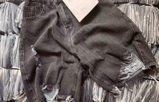 🌪Quần Jeans Ngố Xám Rách