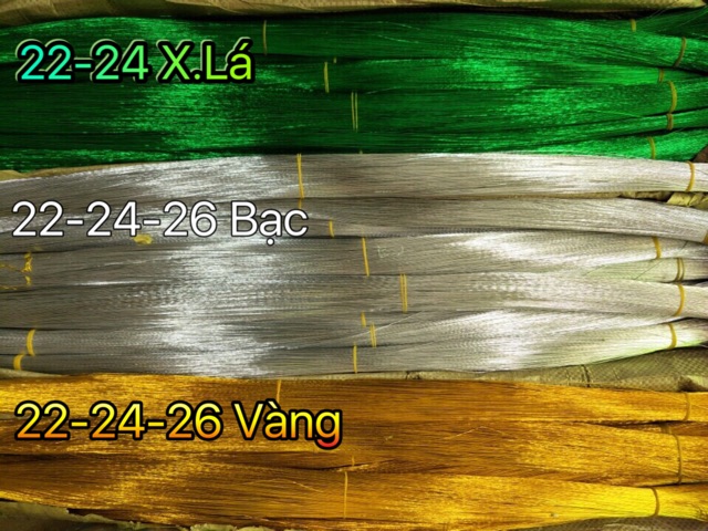40 Sợi Kẽm Xi Làm Hoa Handmade Size #22 #24 #26 Giá Sỉ