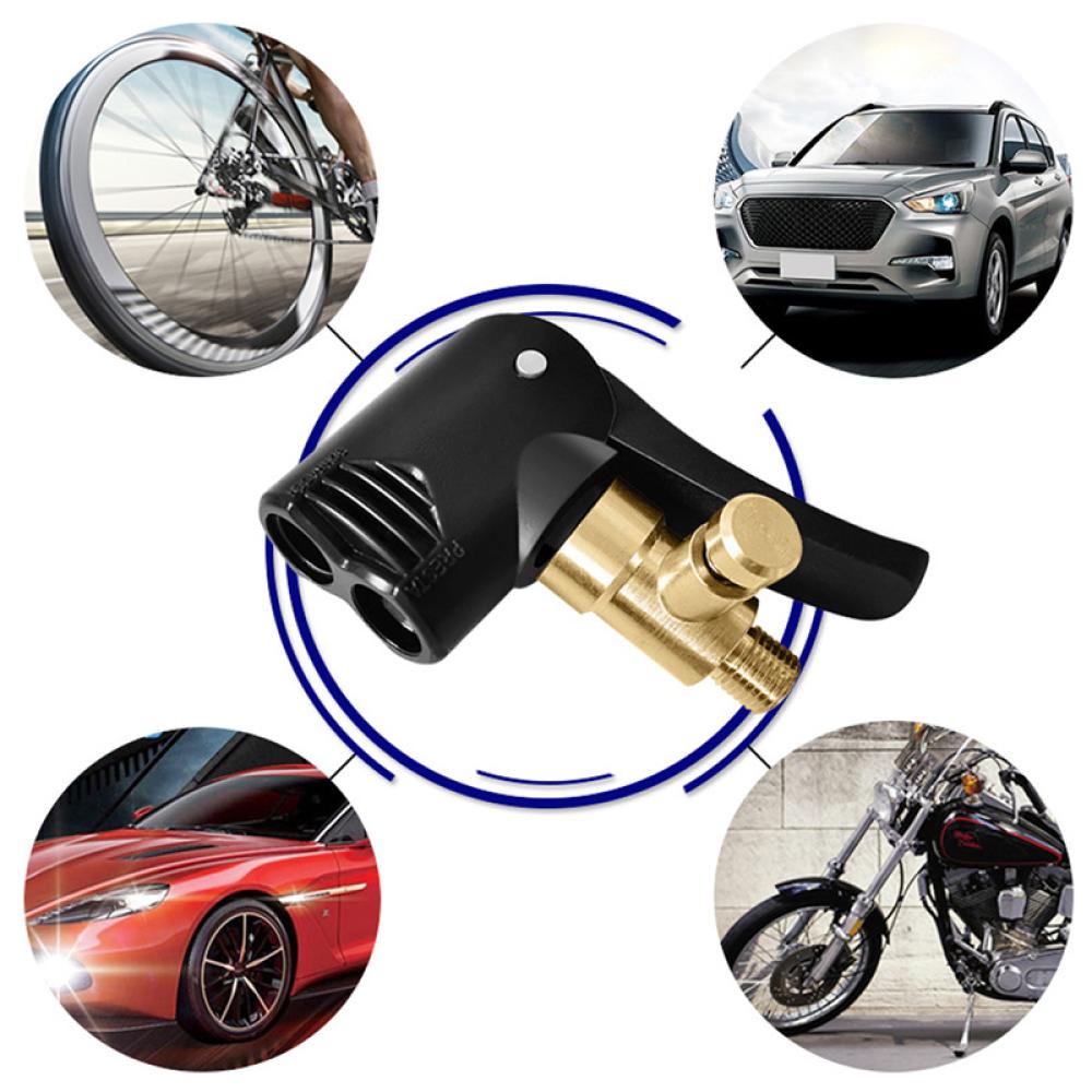 Vòi Bơm Hơi Lốp Xe Hơi / Xe Máy / Xe Đạp Tự Động E1F6