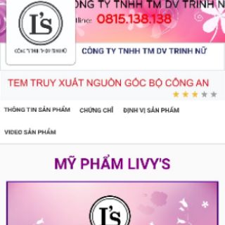 Kem Thái Lan S Livy 's