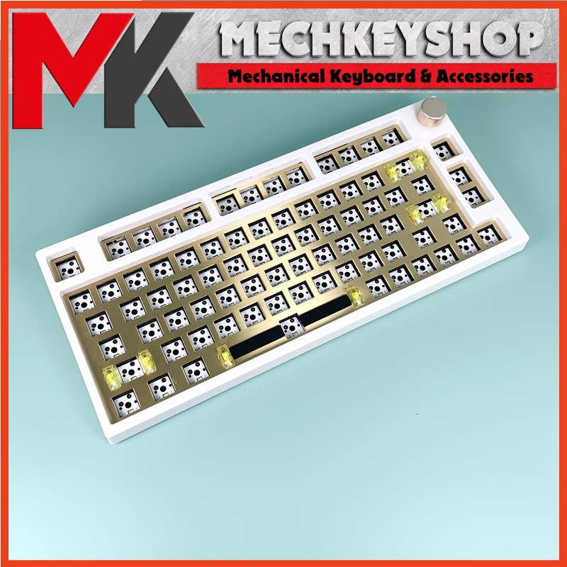 Bộ kit bàn phím cơ Dukharo MK80 Mạch xuôi 3 modes