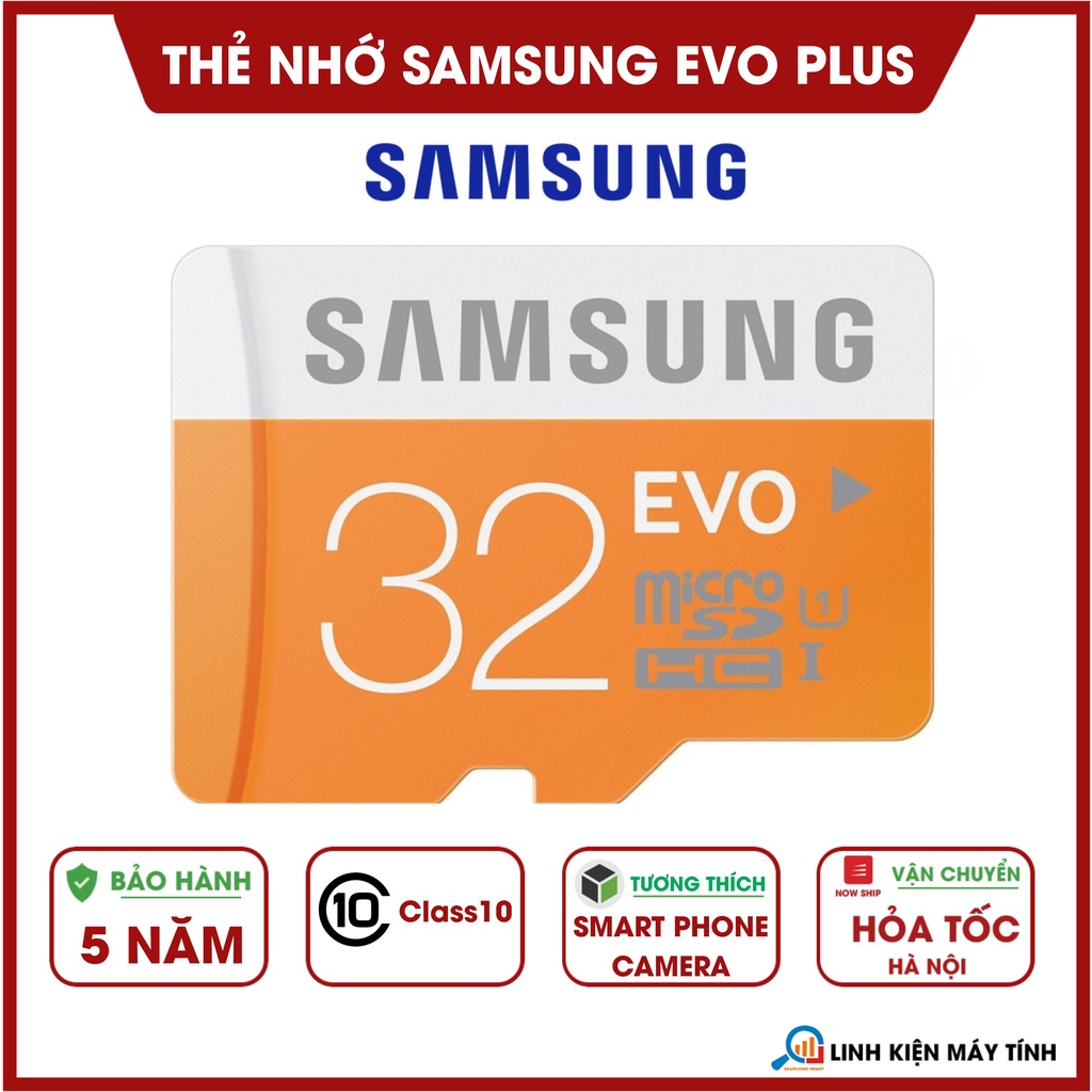 Thẻ nhớ Micro SD Samsung 32GB / 16GB - BH 5 năm !!!