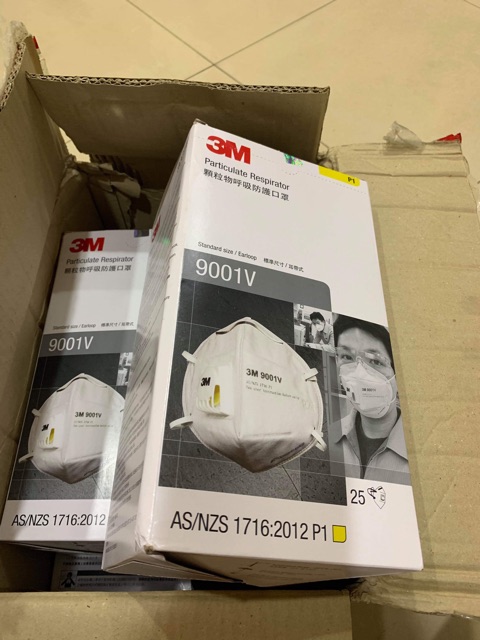 ***Hàng chính hãng***Hộp khẩu trang 3M 9501VT ANTI VIRUS (New product) full hộp 25 chiếc | BigBuy360 - bigbuy360.vn