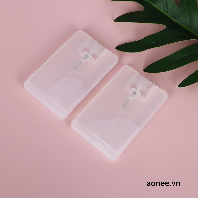 ✨✨Chai xịt ấn đựng cồn nước hoa nước xịt miệng dạng thẻ du lịch 20ml