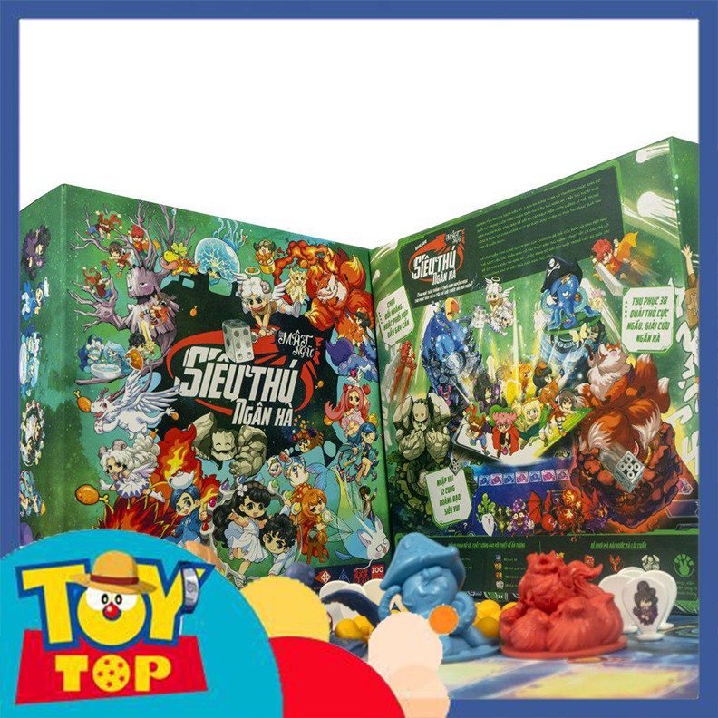 Bộ trò chơi Boardgame Lớp học mật ngữ - Board game siêu thú ngân hà