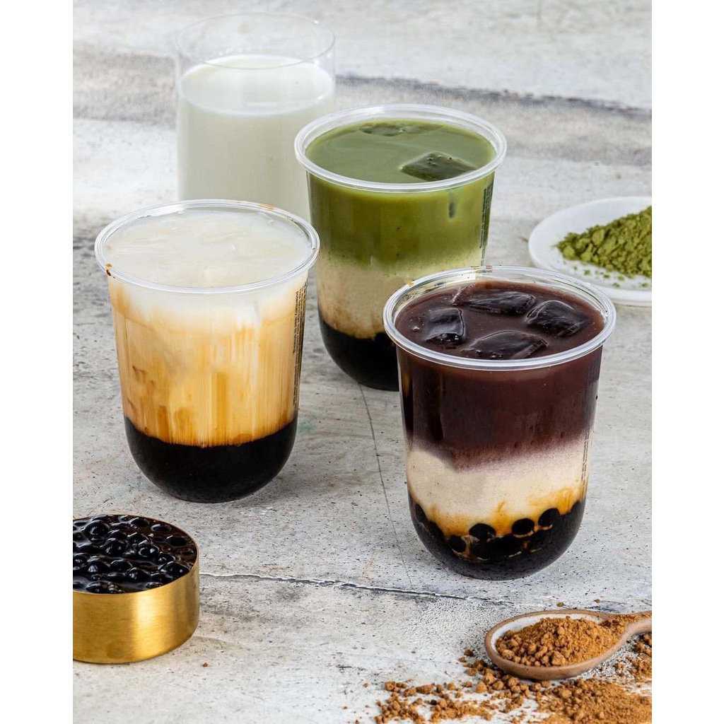 SET NGUYÊN LIỆU NẤU SỮA TƯƠI TRÂN CHÂU ĐƯỜNG ĐEN - GIAN BẾP NHỎ ORINO