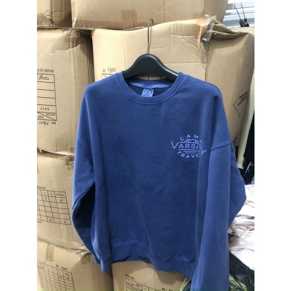 Áo sweater nỉ xuất hàn