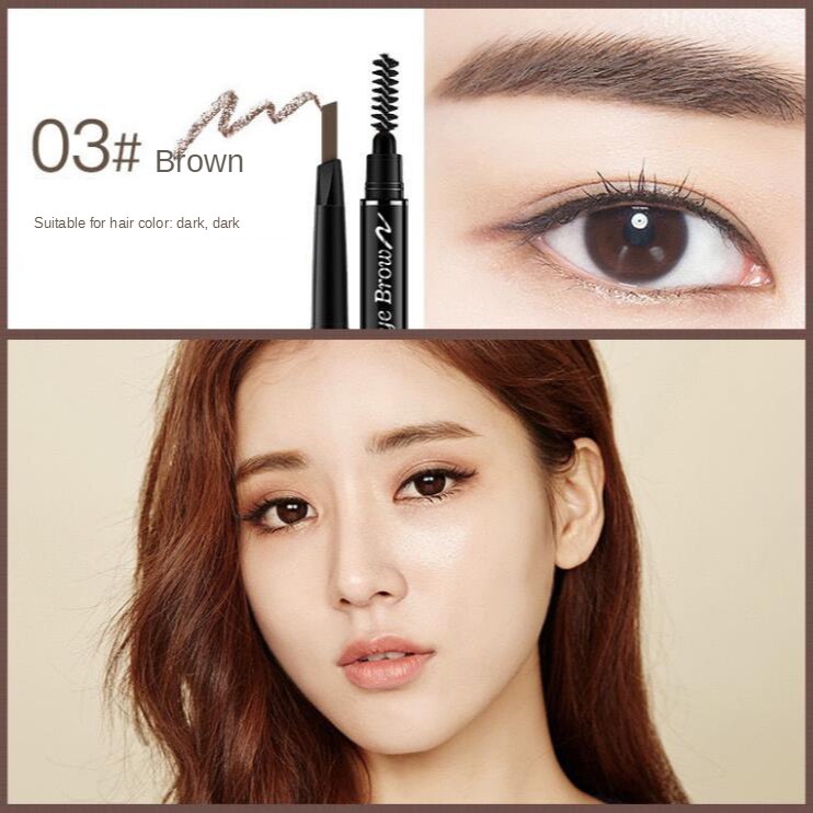 (Hàng Mới Về) Bút Chì Kẻ Lông Mày Hai Đầu Kháng Nước Chống Mồ Hôi Lâu Trôi Không Nhòe Cho Người Mới Bắt Đầu | BigBuy360 - bigbuy360.vn