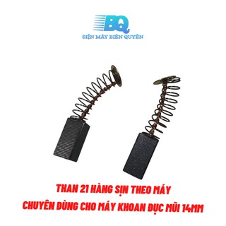 Chổi than 21A chuyên dùng cho máy khoan đục chống mòn cổ góp