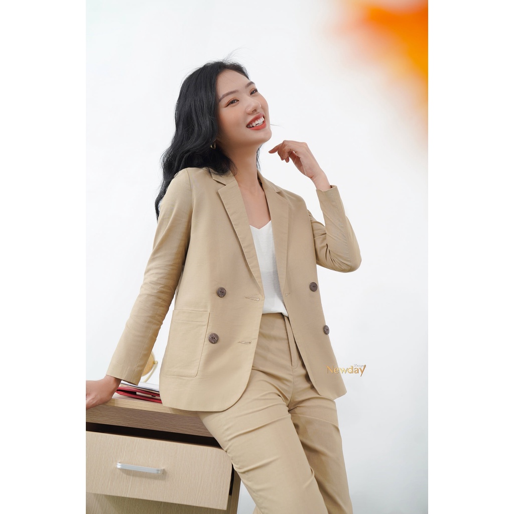 NEW DAY_Áo vest đũi 2 túi ốp | BigBuy360 - bigbuy360.vn