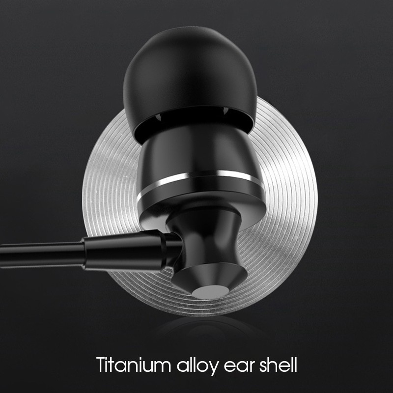 Tai nghe nhét tai có nút điều chỉnh âm lượng cho Iphone Xiaomi Samsung MP3