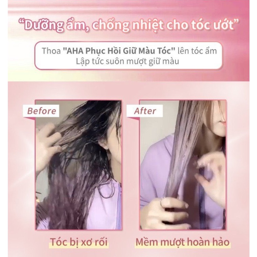 [Combo 3 aha HỒNG] Dưỡng tóc Dream Trend cho tóc nhuộm màu