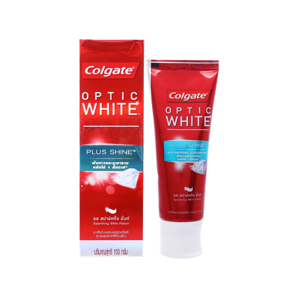 [HB Gift] Kem Đánh Răng Colgate Optic White Plus 100G