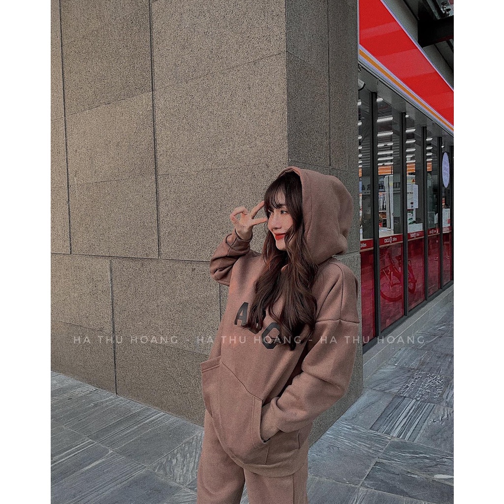 [FREESHIP ĐƠN TỪ 50K] Sét Bộ Hoodie ABC nỉ cottong chất đẹp siêu hot