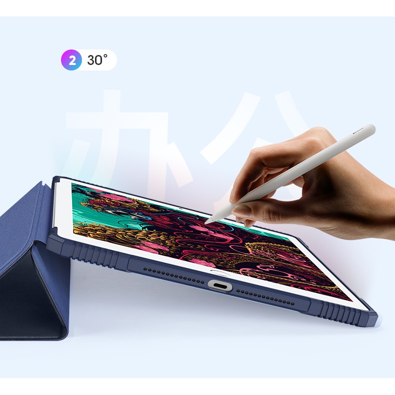 Bao da DUX DUCIS iPad 9.7 inch  / iPad Gen 6/5  - Mặt lưng trong nhám mờ, Chống sốc