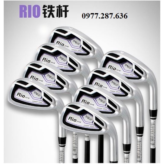 Bộ gây golf nữ PGM Rio II full set tập chơi 12 cây phiên bản mới shop GOLF PRO BV003