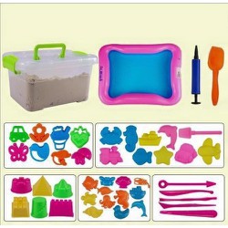 Bộ Đồ Chơi Cát Nặn, Cát Vi Sinh Nặn, Đất Sét Nặn Mô Hình Cho Bé Yêu Phát Triển Trí Tuệ