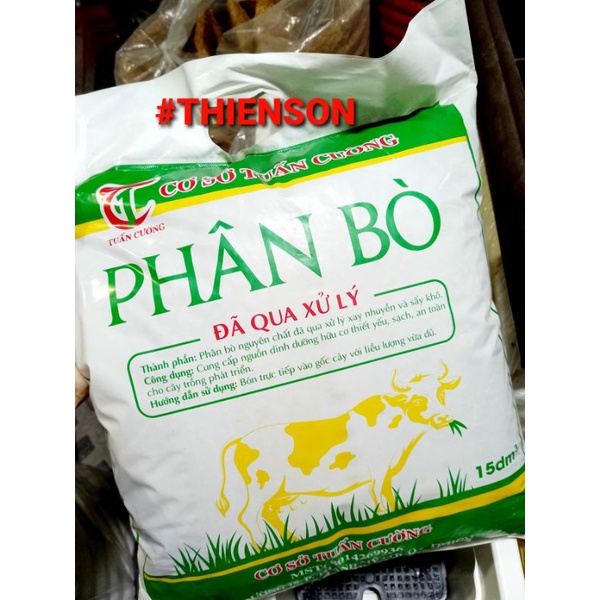 Phân Bò Tuấn Cường Đã Qua Xử Lý