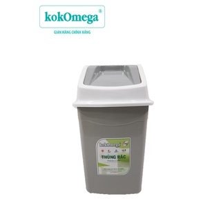 Thùng Rác Nắp Lật 12 Lít kokOmega
