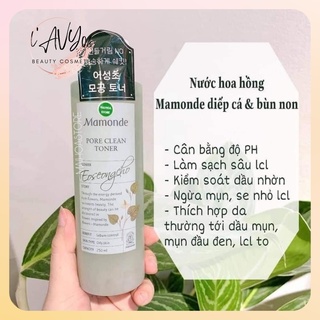 Toner diếp cá Mamonde