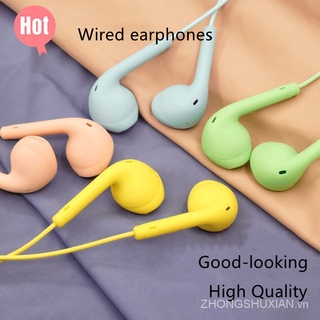 Universal headphone cable for Android phones for Huawei oppo millet vivo Apple earplugs with microphone K song voice